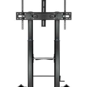 Suporte de Chão Amovível Zeus p/ TV 60 - 100 Máx.100kg (Preto) - TOOQ