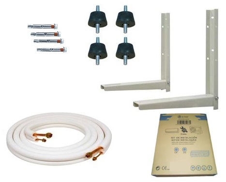 Kit Instalação p/ Ar Condicionados 9000 e 12000 BTU (5 mts) - HTW
