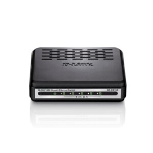 Switch de Rede Não-Gerido 1000 Mbit/s Preto (5 Portas) - D-LINK