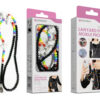 Cordão Colorido para Telemóvel NOVOTECK GS-009 Negro