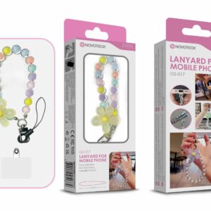 Cordão Fashion Universal para Telemóvel GS-017 ARCO-IRIS