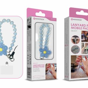 Cordão Fashion Universal para Telemóvel GS-017 AZUL