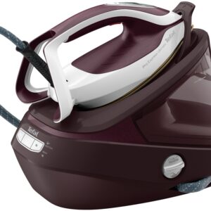 Ferro de Engomar c/ Caldeira Pro Express Ultimate II GV9721 1,2L 3000W (Vermelho/Branco) - TEFAL