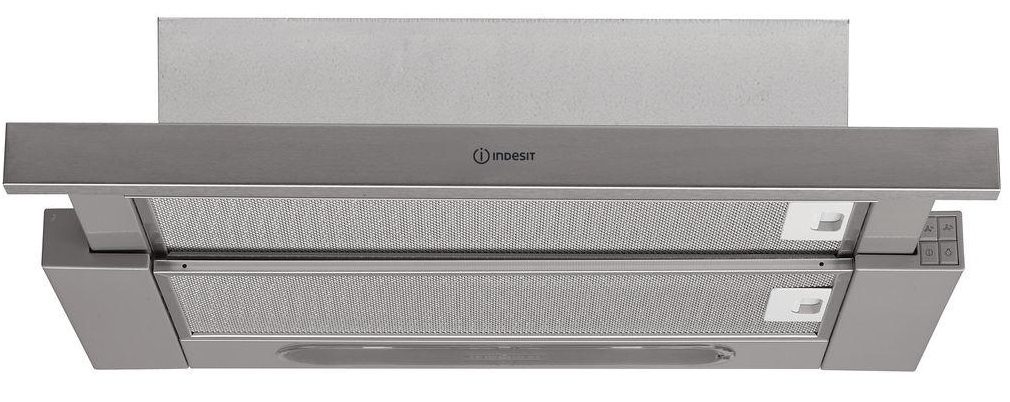 Exaustor de Encastre H 461 IX.1/1 Classe D 304 m³/h (Inox) - INDESIT
