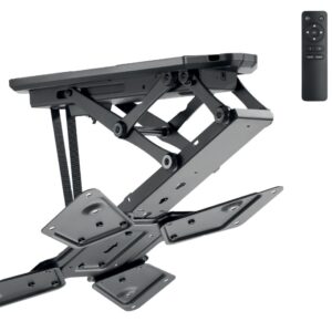 Suporte Tecto Motorizado SMART p/ TV LED-LCD-PLASMA 23~55 (Máx 30Kg) Comando e APP TUYA - JollyLine