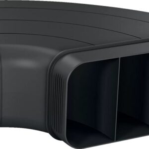 Conduta de Ar 90º p/ Exaustor (Preto) - BOSCH