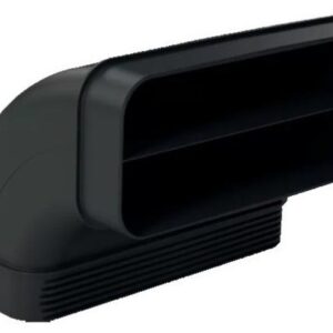Conduta de Ar 90º p/ Exaustor (Preto) - BOSCH