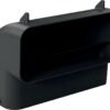 Curva 90 ° Vertical p/ Tubo Plano (Preto) - BOSCH