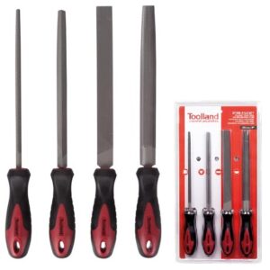 Conjunto de 4 Limas 20cm/8 - Toolland