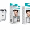 Mini Máquina de Barbear Elétrica Recarregável HI-003 - Compacta, Portátil e Eficiente