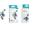 Leitor de Cartões 3 em 1 HK-106 – Lightning, Compatível com SD, TF (MicroSD) e USB