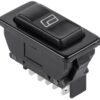 Interruptor p/ Elevador Vidros Automóvel (ON)-OFF-(ON) 12V 20A