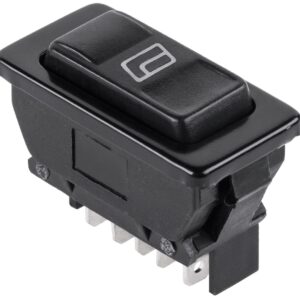 Interruptor p/ Elevador Vidros Automóvel (ON)-OFF-(ON) 12V 20A