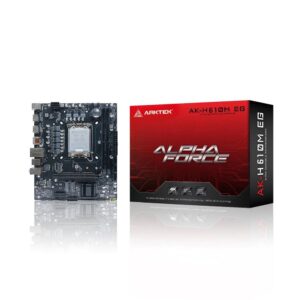 Motherboard Arktek H610M EG VS  Socket 1700 2xDDR4  PCIe Micro ATX