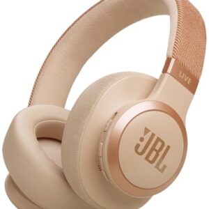 Auscultadores Live 770NC Bluetooth Noise Cancelling (Sand) - JBL