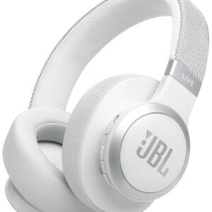 Auscultadores Live 770NC Bluetooth Noise Cancelling (Branco) - JBL