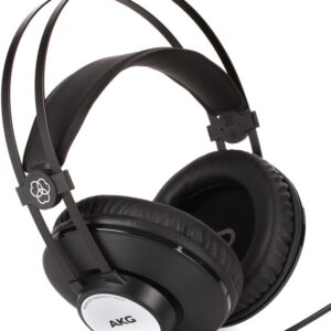 Auscultadores Fechados OVER-EAR (Preto/Prateado) - AKG