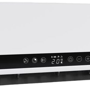 Aquecedor de Parede Cerâmico Digital Oscilante 2000W (Branco) - TRISTAR