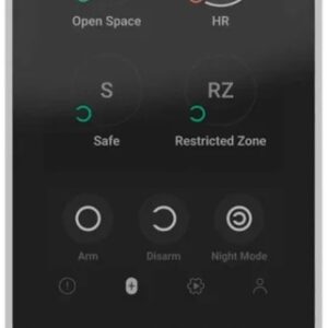 Painel de Controlo Tátil Clavier (Branco) - AJAX