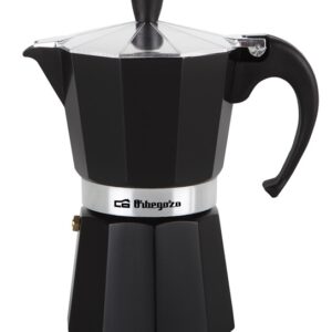 Cafeteira de Alumínio (9 Chávenas) Preto - ORBEGOZO