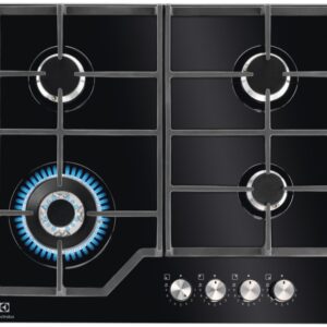 Placa a Gás Serie 600 KGG64362K 4 Zonas Butano/Propano (Preto) - ELECTROLUX