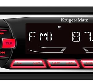 Auto Rádio 4x 25W com Bluetooth/USB/SD/AUX - Kruger&Matz
