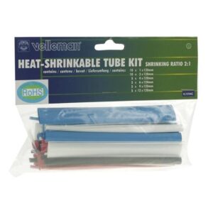 Kit Manga Termoretractil Multicor (40pcs) - VELLEMAN