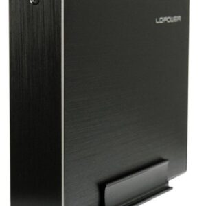 Caixa p/ Disco  LC-35U3-Becrux 3.5 SATA (Preto) - LC-POWER