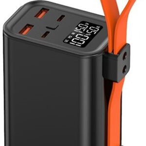 PowerBank 100W 30000mAh c/ Luz LED - LEOTEC
