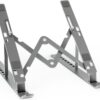 Suporte de Mesa Ajustável p/ Computador e Tablet (Cinza) - AISENS