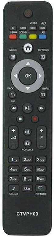 Comando Compativel c/ LCDs PHILIPS