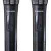Pack 2x Microfones MCW-020BK (Preto) - LENCO