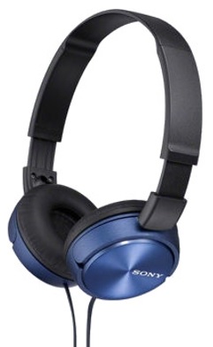 Auscultadores ZX310L Stéreo (Azul) - SONY