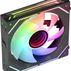 Ventoinha MF-LINKFINITY 120mm ARGB (Preto) - MARS-GAMING