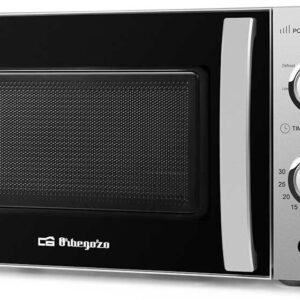 Microondas Grill de Balcão 700W 20 MIG 2138 (Preto/Inox) - ORBEGOZO