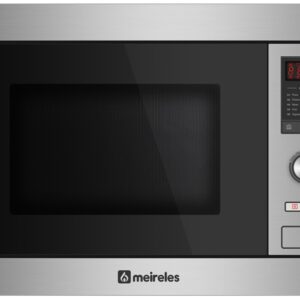 Microondas de Encastre c/ Grill MMI 25 X 25L 900W (Inox) - MEIRELES