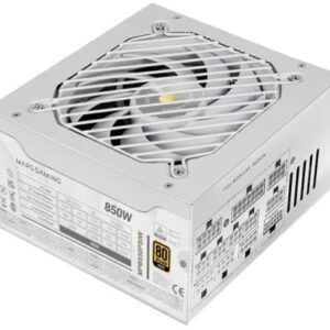 Fonte de Alimentação ATX MPB850PSI Full Modular 850W 80 Plus Gold (Branco) - MARS GAMING