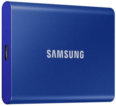 Disco SSD Externo USB 3.2 2TB Portable T7 Azul - SAMSUNG
