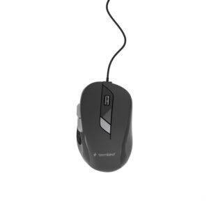 Rato Gembird 6 Botões Confort  1600dpi Usb 2.0 Preto