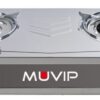 Fogão a Gás 2 Bicos (Inox) - MUVIP