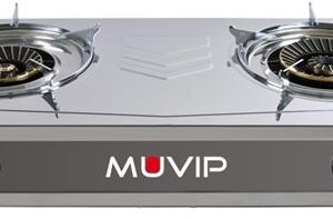 Fogão a Gás 2 Bicos (Inox) - MUVIP
