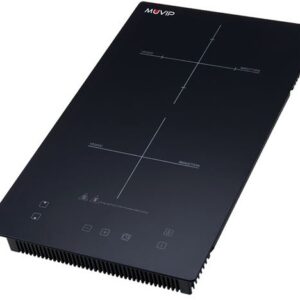 Placa de Indução 2 Zona(s) 3300W (Preto) - MUVIP
