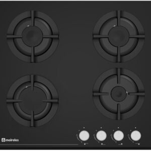 Placa a Gás Butano/Propano 60 cm 4 Zonas MVG 4642 N (Preto) - MEIRELES