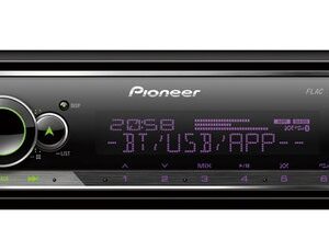 Auto Rádio RDS AM/FM 4x 50W MOSFET USB/AUX/BLUETOOTH - Pioneer