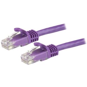 Cabo de Rede Cat6 U/UTP Roxo (50 cm) - STARTECH