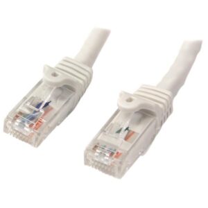 Cabo de Rede RJ45 Cat6 U/UTP Branco (7 mts) - STARTECH