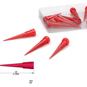 Pack 10x Ponteiras Dispensadoras de Pasta de Soldar 25G (0,25 mm) - JBC