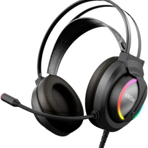 Headset Kappa Gaming RGB (Preto) - KROM