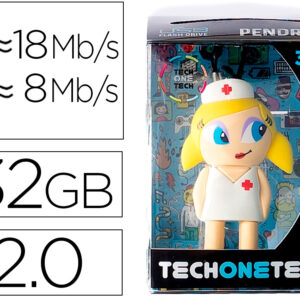 Pen Drive Usb Enfermeira Kitty 32GB - TECH ON TECH