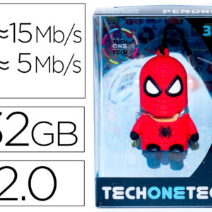 Pen Drive USB Spider-Man 32GB - TECH ON TECH